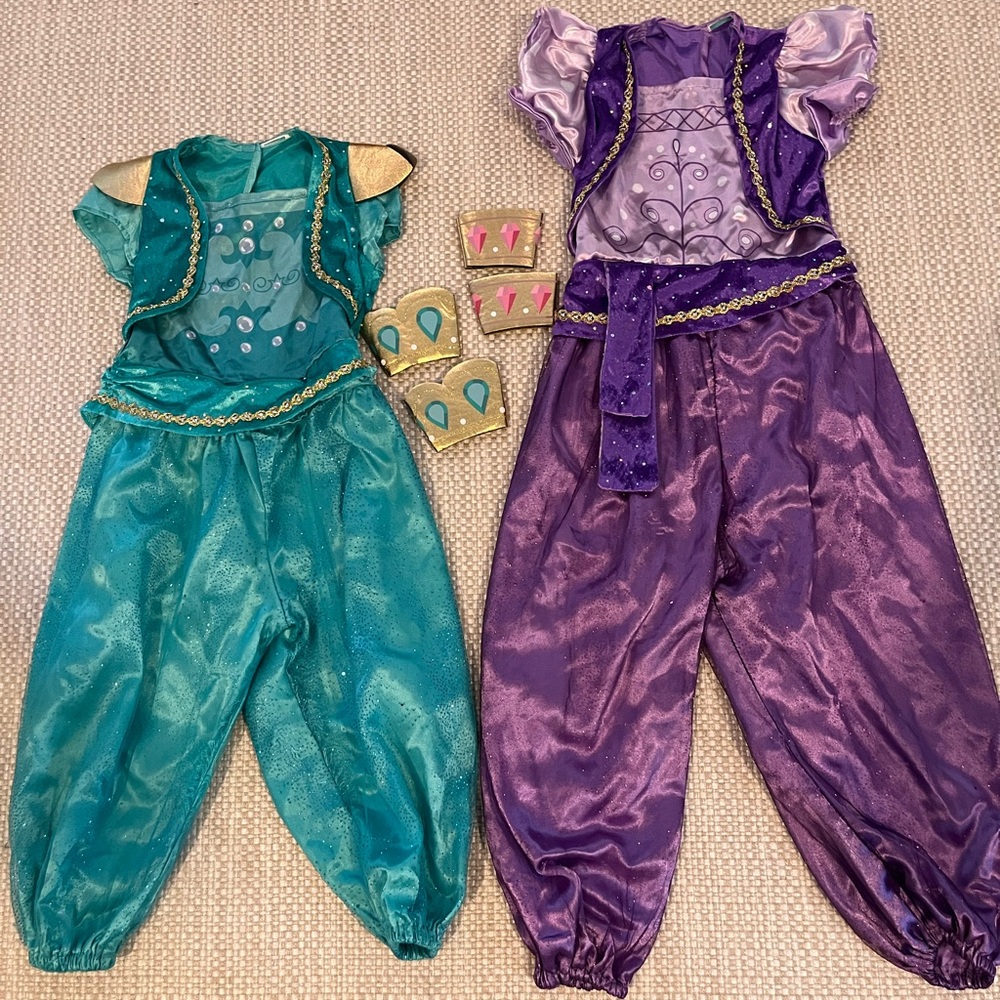Shimmer and Shine Costumes